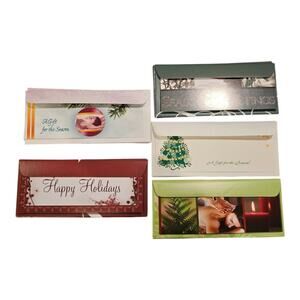Holiday Season Professional Massage Therapist Gift Certificates Bundle of 15